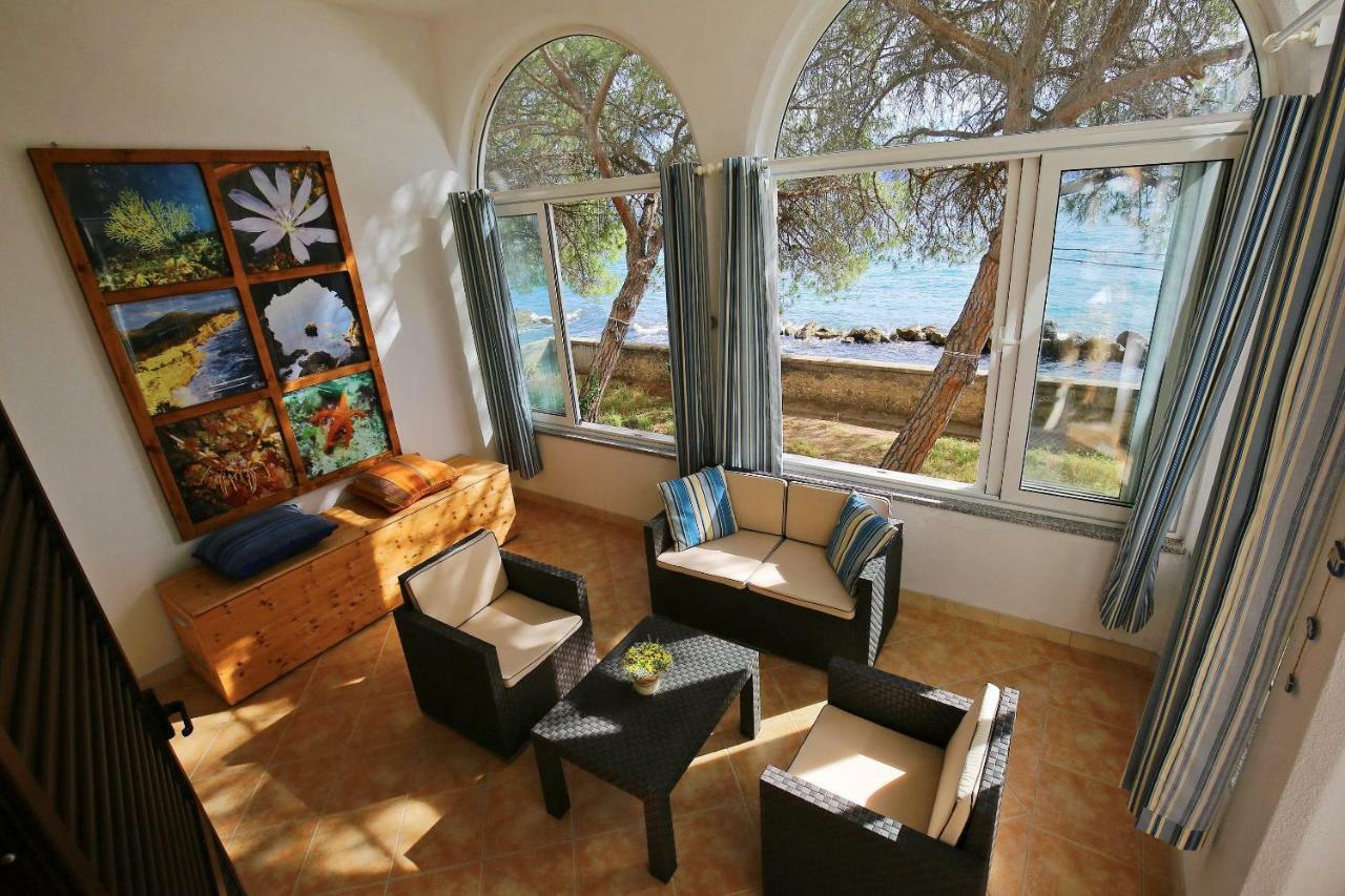 Seafront Beach Apartment - Directly At The Beach ザダル エクステリア 写真