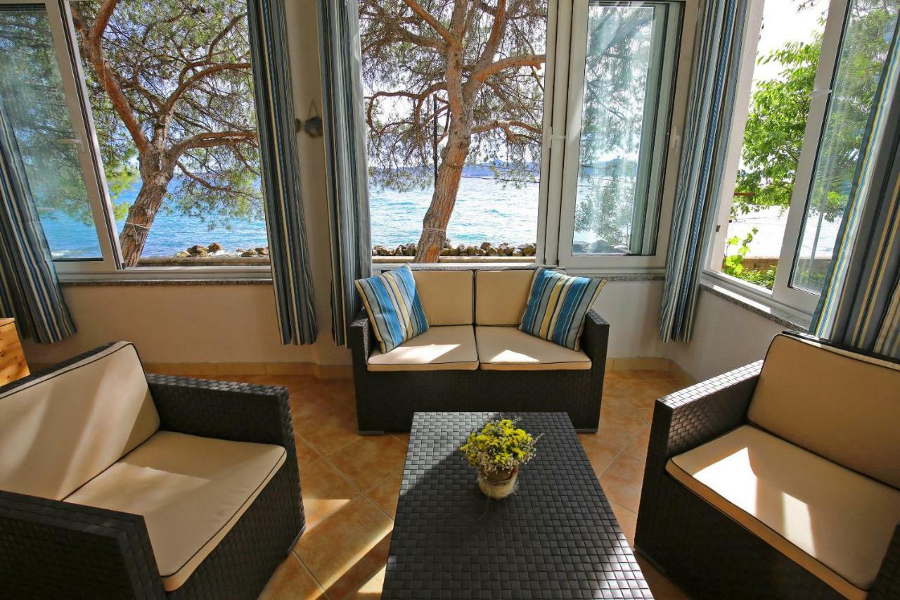 Seafront Beach Apartment - Directly At The Beach ザダル エクステリア 写真